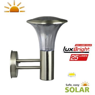 REIMS WALL LIGHT, SS, 25LM LUXFORM