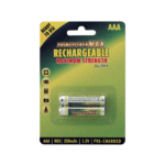 AA rechargable battery 2 pack for solar lights