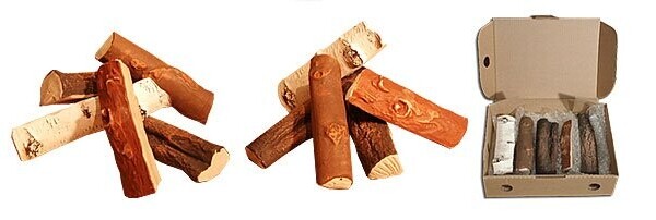 Decorative Ceramic Fire Logs – Handcrafted EU