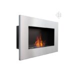 Delta stainless steel bio ethanol fireplace