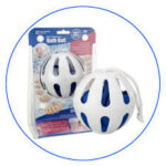 Bath ball for water softening