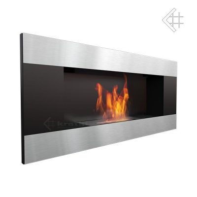 Delta 2 horizontal design bio ethanol fireplace