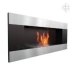 Delta 2 horizontal design bio ethanol fireplace