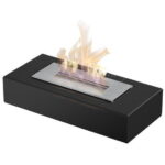 India max black bio ethanol  fireplace