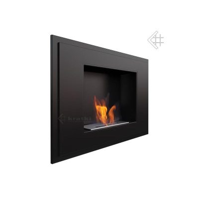 Alpha black bio ethanol fireplace