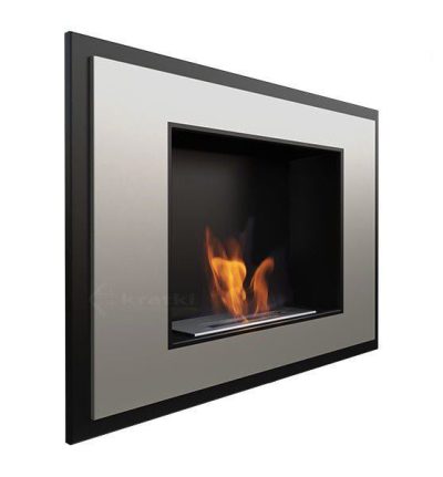 Alpha stainless steel bio ethanol fireplace