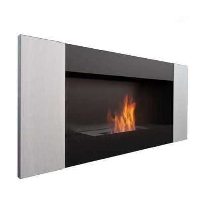 Delta 2 vertical design bio ethanol fireplace