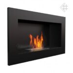 Golf black bio ethanol fireplace