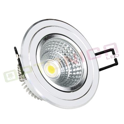 Led downlighter white cob 12w 6000k 240v