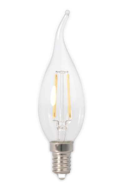 Led bulb candle glass e14 4watt 2700k 240v