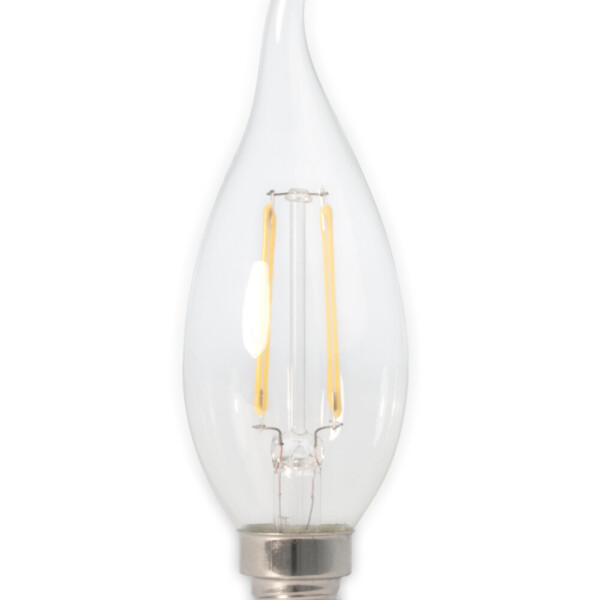 LED E14 Bulb Candle Glass – 4W Warm White (2700K)