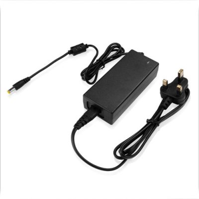 Power supply 12v 60watt 5amp black plastic for strip light