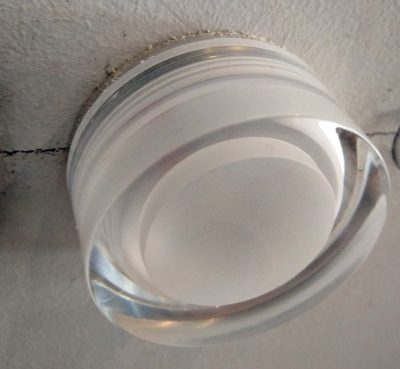 Led outer mini acrylic 1watt 6000k 240v