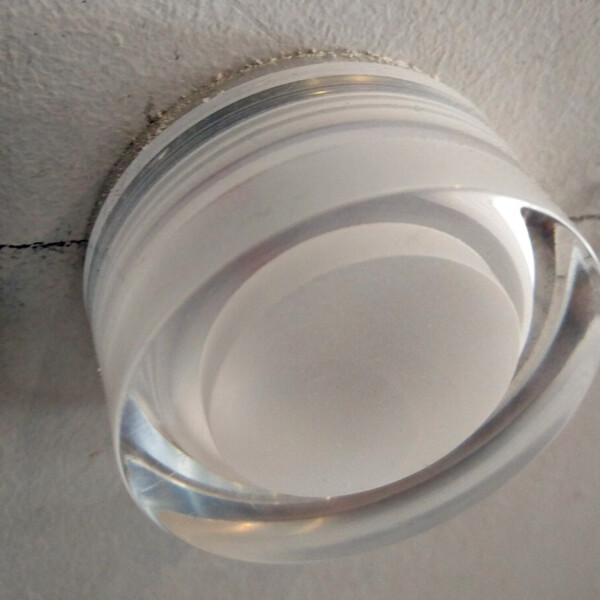 LED Mini Surface Spotlight Acrylic – 1W Cool White (6000K)