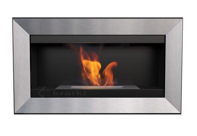 Charlie stainless steel bio ethanol fireplace - Image 3