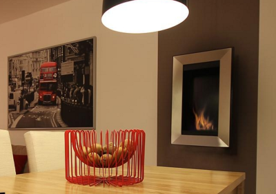 Charlie 2 stainless steel bio ethanol fireplace - Image 3