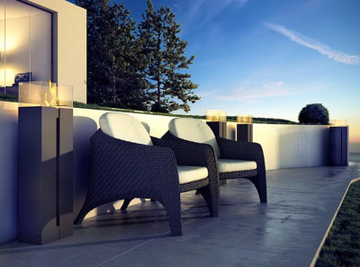 Romeo free standing bio ethanol fireplace - Image 3