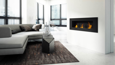 Delta 3 black bio ethanol fireplace - Image 3