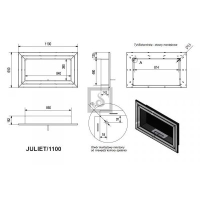 Juliet 110 bio ethanol fireplace - Image 3