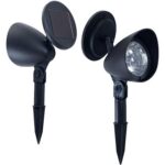 Promo 2 pack solar spot lights