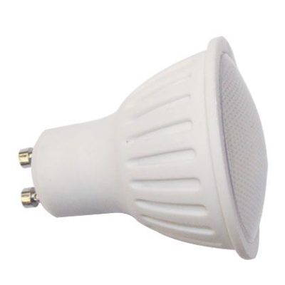 Led lamp ceramic gu10 6watt 2700k 240v