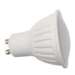 Led lamp ceramic gu10 6watt 6000k 240v