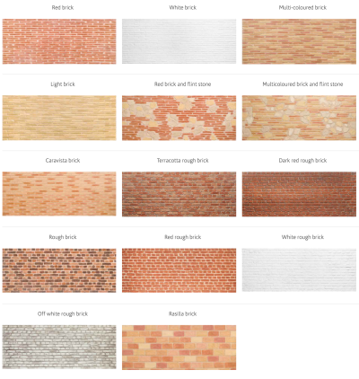 Textured wall panels in stone, brick, wood or concrete finish - Image 2