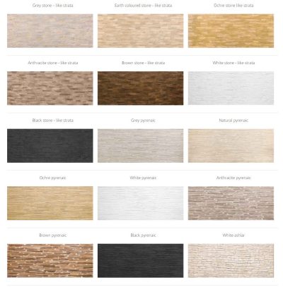 Textured wall panels in stone, brick, wood or concrete finish - Image 12