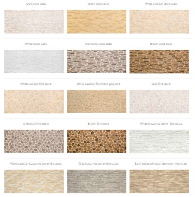 Textured wall panels in stone, brick, wood or concrete finish - Image 10