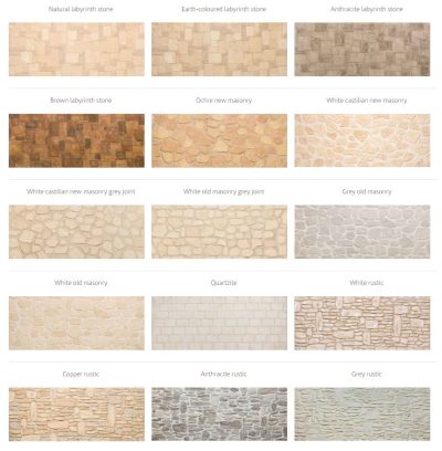 Textured wall panels in stone, brick, wood or concrete finish - Image 8