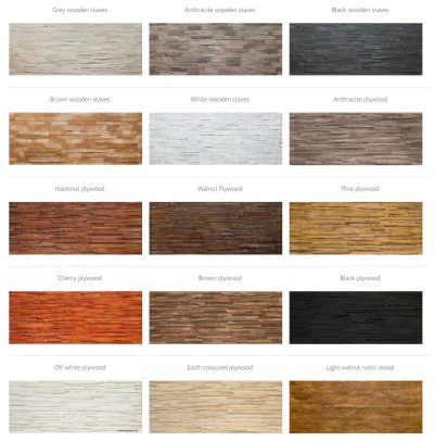 Textured wall panels in stone, brick, wood or concrete finish - Image 6