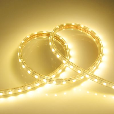 Led strip AC 220v warm white waterproof per 1 meter 3528 - Image 2
