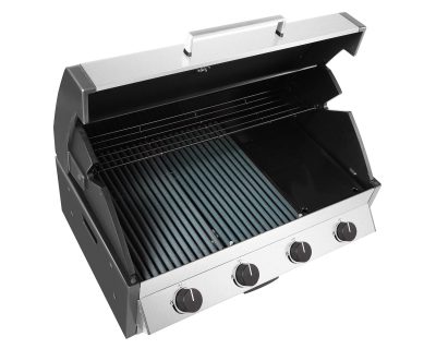 Meridian built-in 4 burner gas bbq stainless by Cadac - Image 4