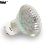Led light bulb GU10 15 SMD 230V 1W blue