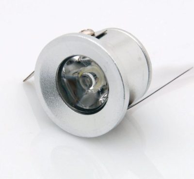 Led recessed mini round 1watt 6000k 240v