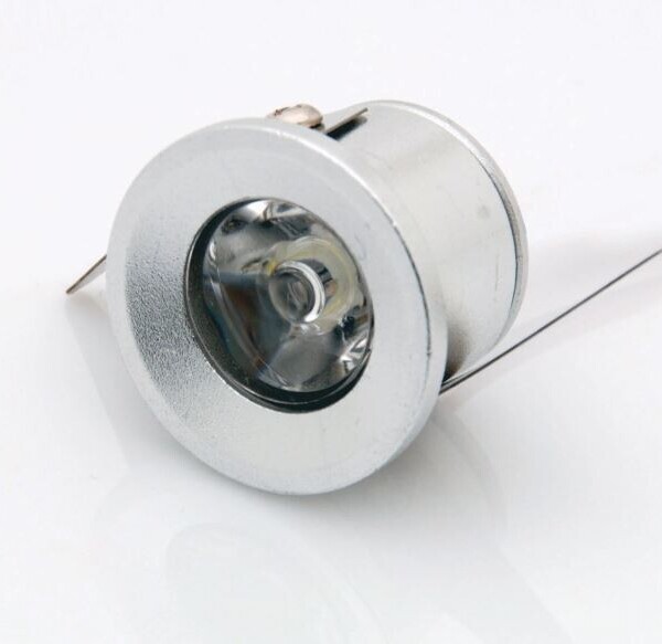 LED Mini Recessed Spotlight Round – 1W Cool White (6000K)