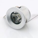 Led recessed mini round 1watt 2700k 240v