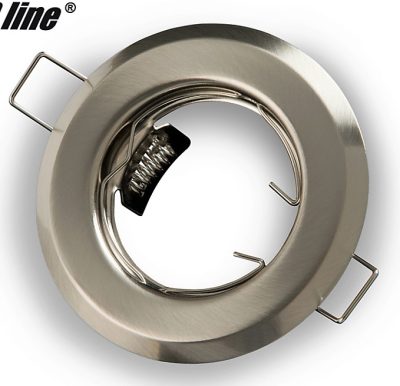Downlight recessed fitting stainless steel basic