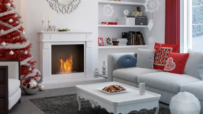 November mantle bio ethanol fireplace - Image 3