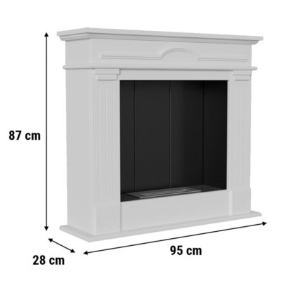 December mantle bio ethanol fireplace NEW - Image 3