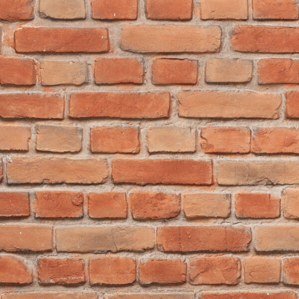 Brick Wall Panel – Terracotta Rough (Ref 035)