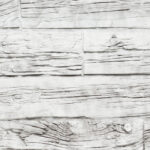 Wood Wall Sleepers logwood horizontal white ref 660