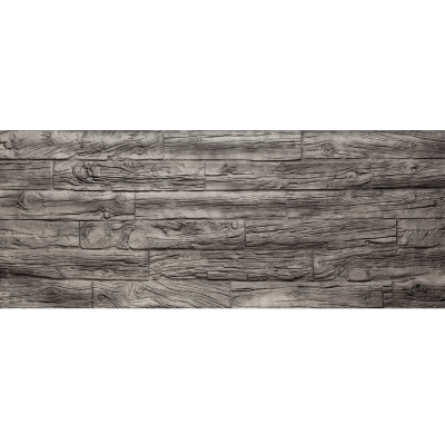 Wood Wall Sleepers logwood horizontal ash grey ref 665 - Image 3