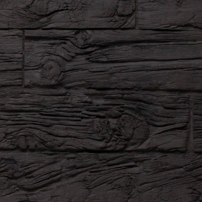 Wood Wall Sleepers logwood horizontal black ref 663