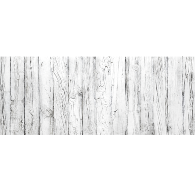 Wood Wall Sleepers logwood vertical white ref 650 - Image 3