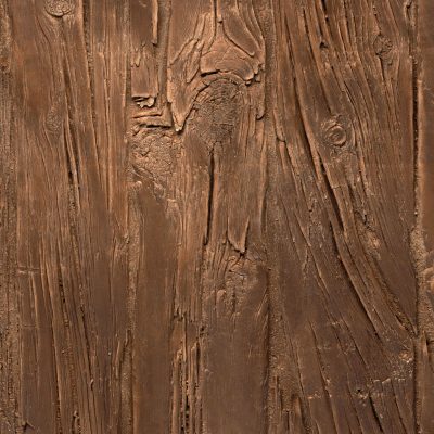 Wood Wall Sleepers logwood vertical brown ref 652