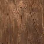 Wood Wall Sleepers logwood vertical brown ref 652