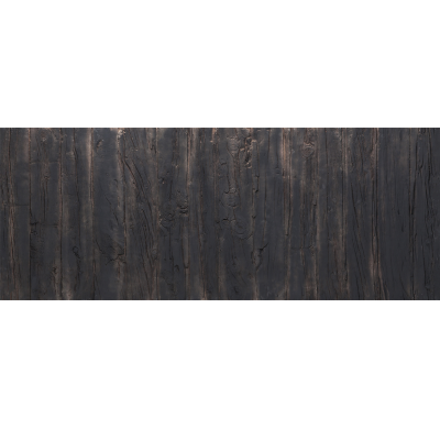 Wood Wall Sleepers logwood vertical black ref 653 - Image 3