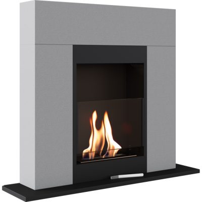 Whisky Mantle Fireplace Granite Grey