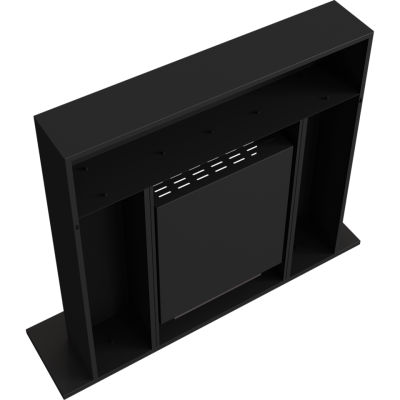 Whisky Mantle Fireplace Black - Image 4